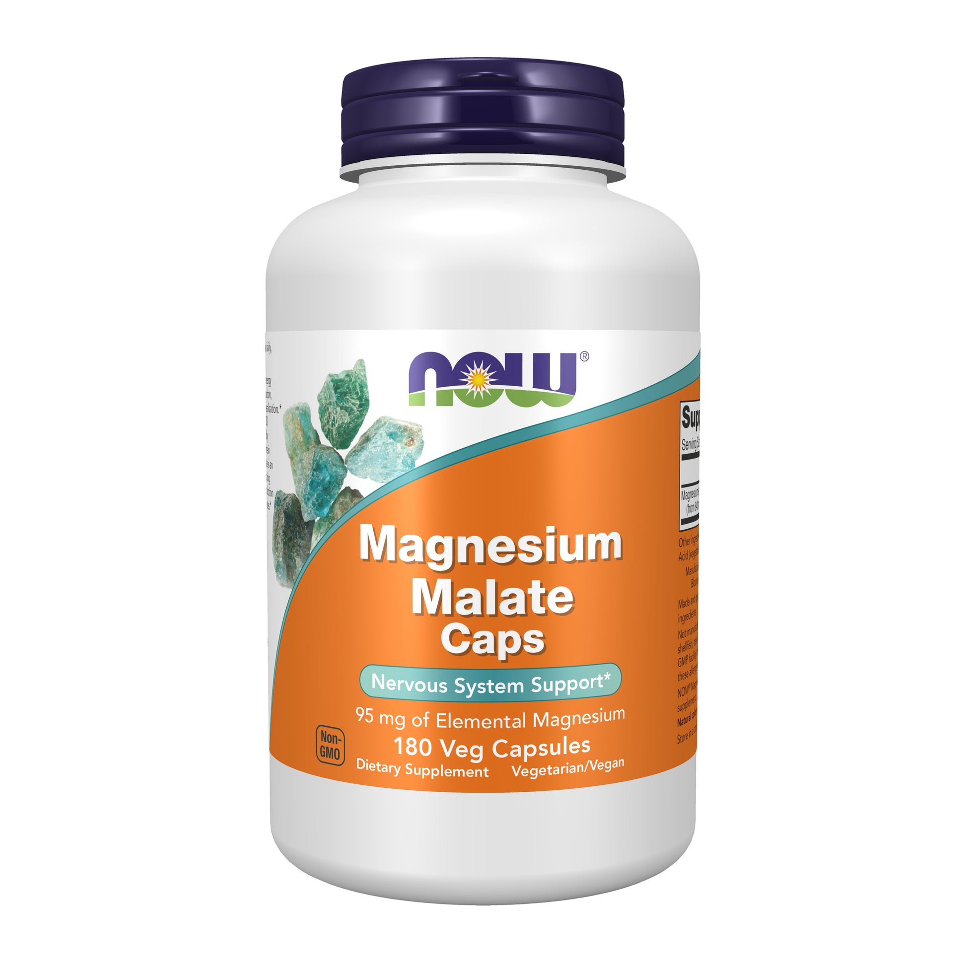 Magnesium Malate Caps - 180 Veg Capsules