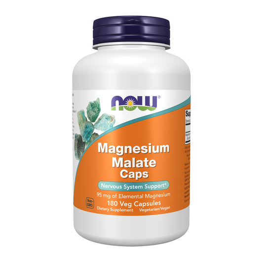 Magnesium Malate Caps - 180 Veg Capsules