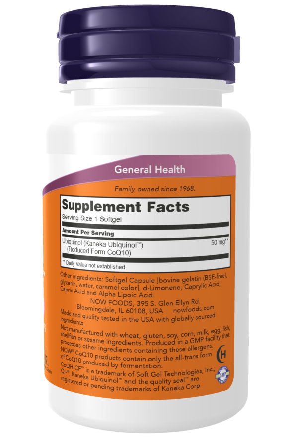 Ubiquinol CoQ10 50 mg