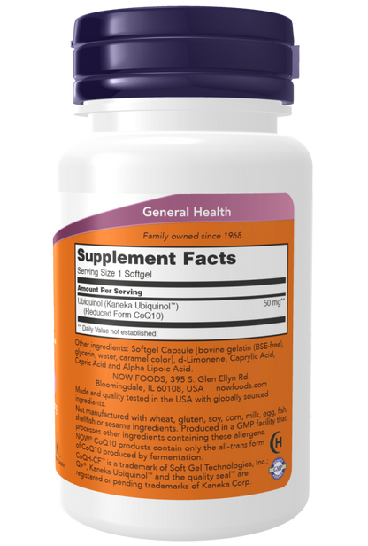Ubiquinol CoQ10 50 mg