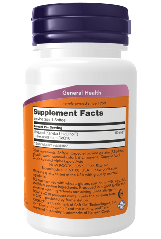 Ubiquinol CoQ10 50 mg