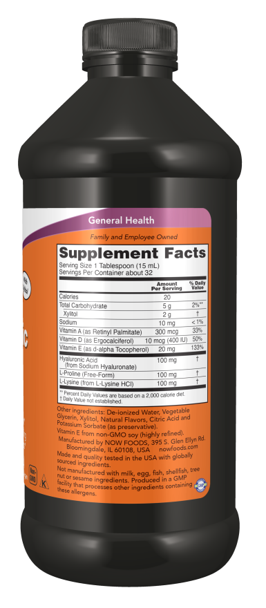 Liquid hyaluronic acid