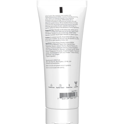 NOW Solutions rejuvenating liposome lotion with MSM for healthy skin