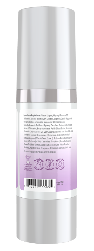 NOW Solutions Hyaluronic AM facial moisturizer with hyaluronic acid, 2 fl oz