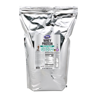 Whey Protein, Creamy Chocolate Powder - 10 lbs.