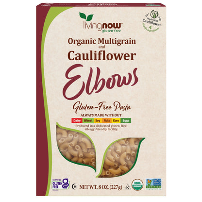 Cauliflower and Multigrain Elbows Pasta, Organic - 8 oz.