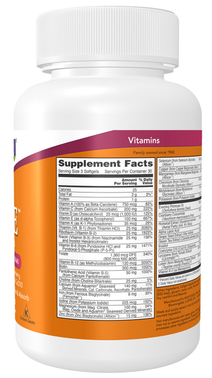 NOW EVE Softgels Superior Women’s Multi 180 Softgels