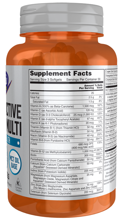 NOW Sports Men’s Active Sports Multi with free form aminos and herbal extracts