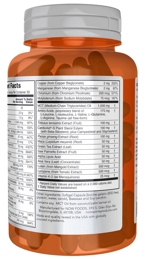 NOW Sports Men’s Active Sports Multi Men’s Health 90 Softgels