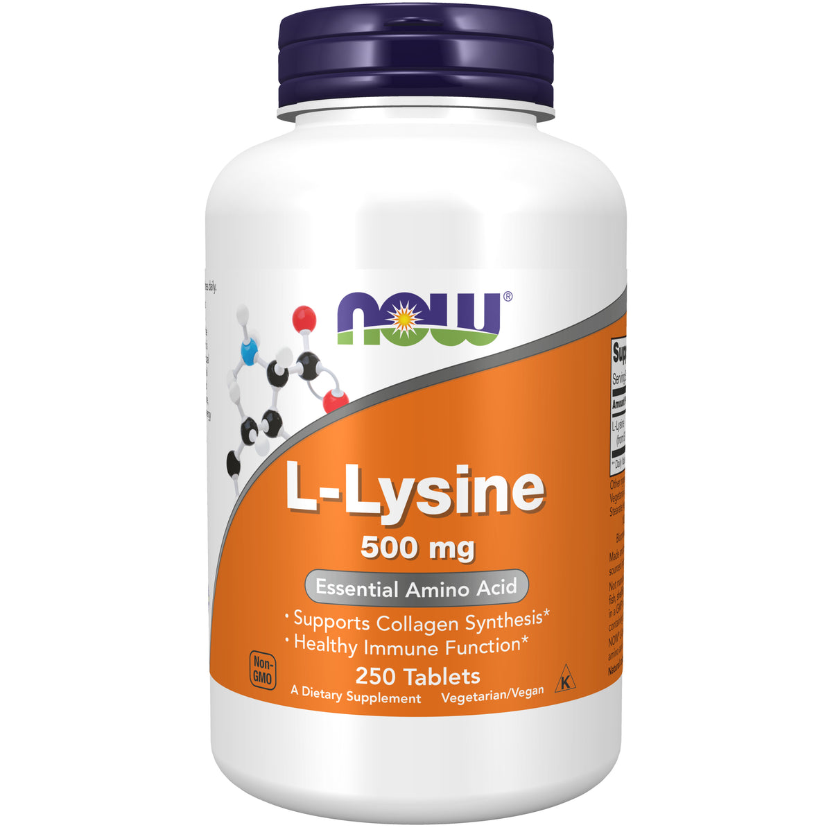 L-Lysine 500 mg - 250 Tablets