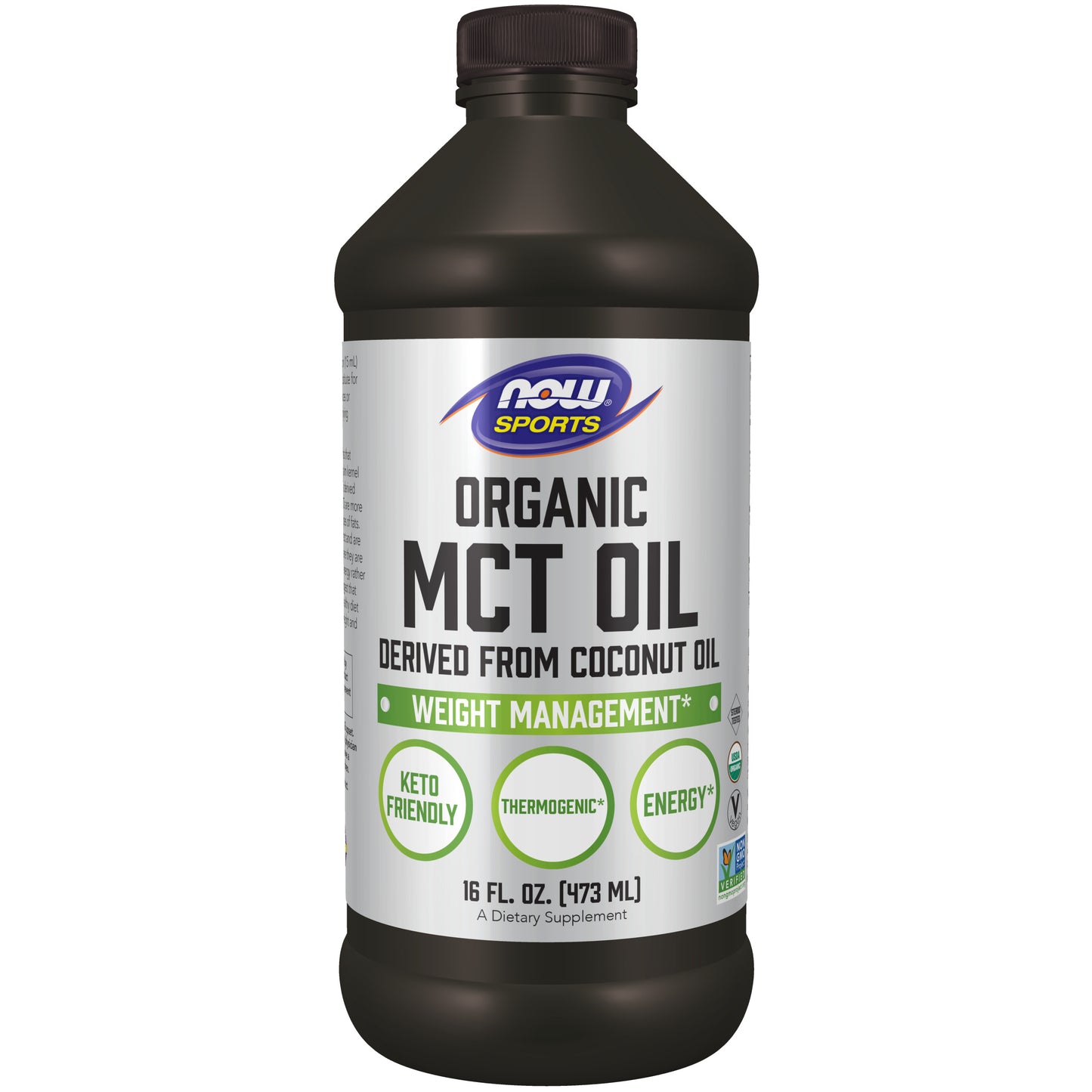 MCT Oil, Organic - 16 fl. oz.
