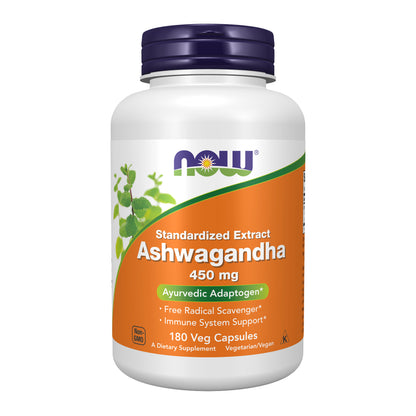 Ashwagandha 450 mg - 180 Veg Capsules
