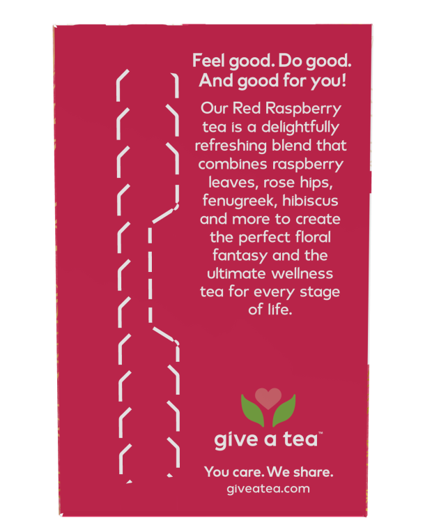 NOW Red Raspberry everyday wellness tea with raspberry leaves