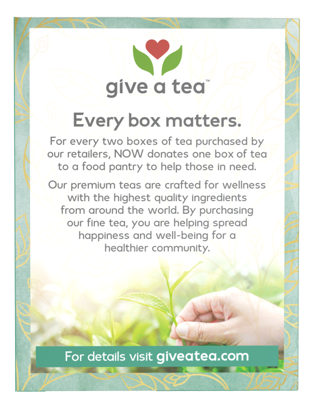 NOW Organic Peppermint caffeine-free herbal tea