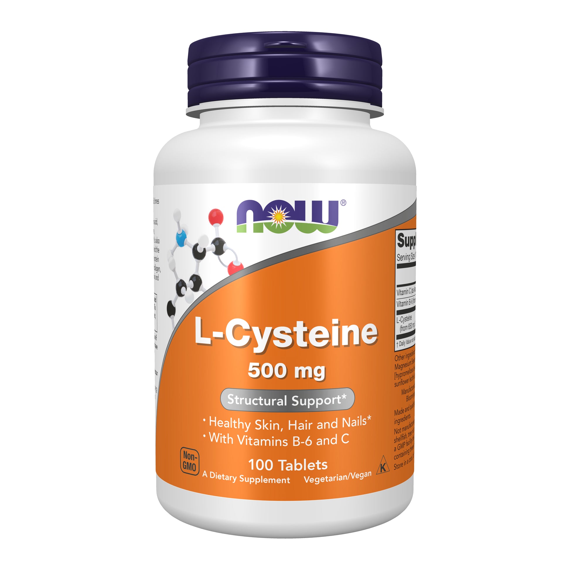 L-Cysteine 500 mg - 100 Tablets