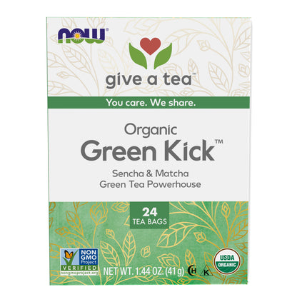 Green Kick™ Tea, Organic - 24 Tea Bags