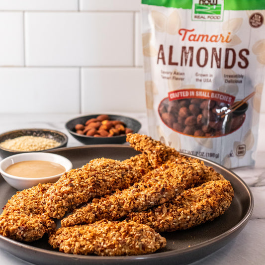 Vegan gluten free almond snack