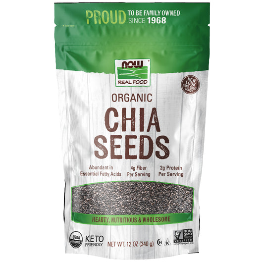 Black Chia Seed, Organic - 12 oz.
