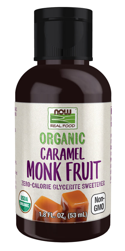 Monk Fruit Caramel Liquid, Organic - 1.8 fl. oz.