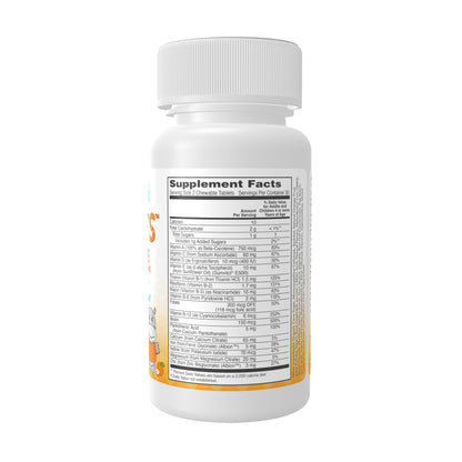 NOW Kids Kid Vits Juicy Orange chewable multivitamin for children