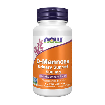D-Mannose Urinary Support 500 mg - 60 Veg Capsules