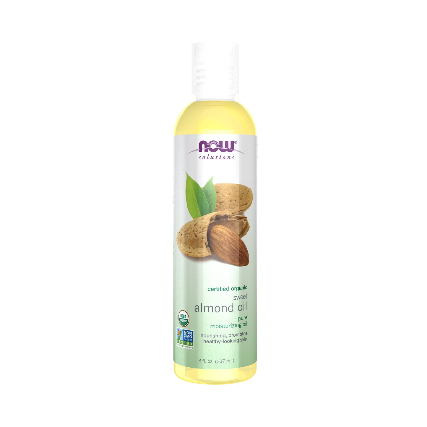 Sweet Almond Oil, Organic - 8 fl. oz.