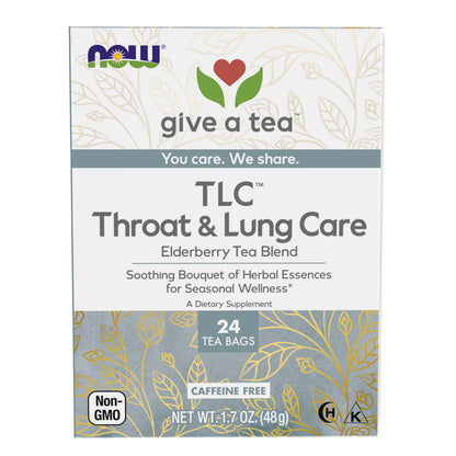 TLC™ Throat & Lung Care Tea - 24 Tea Bags