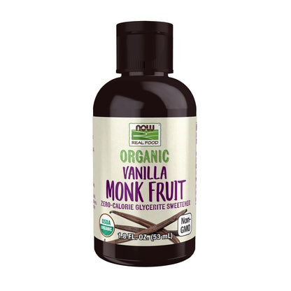 Monk Fruit Vanilla Liquid, Organic - 1.8 fl. oz.