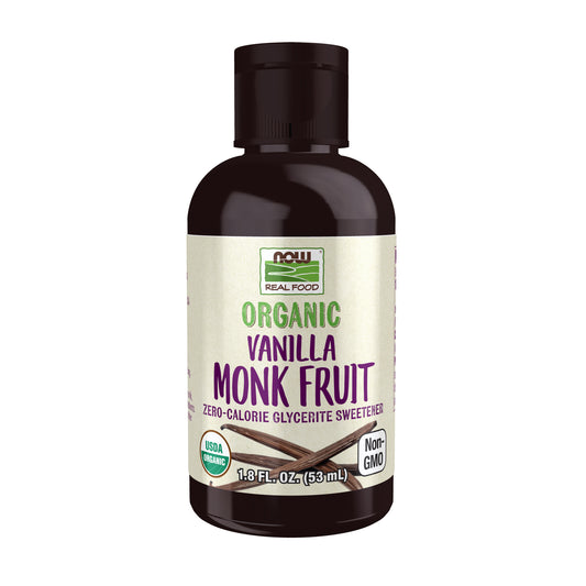 Monk Fruit Vanilla Liquid, Organic - 1.8 fl. oz.