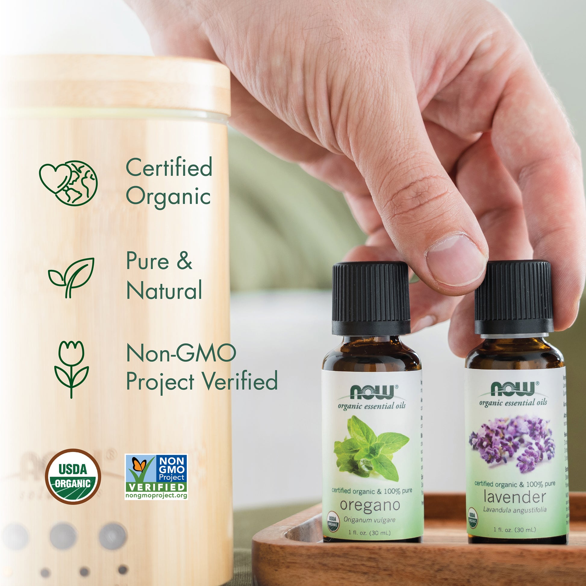 100% pure lavender essential oil for diffuser