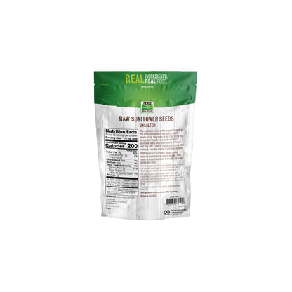 NOW Real Food raw sunflower seeds