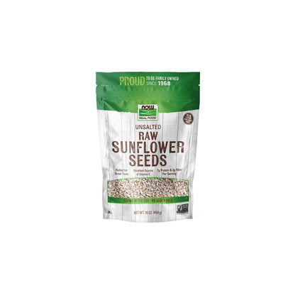 Sunflower Seeds, Raw & Unsalted - 1 lb.