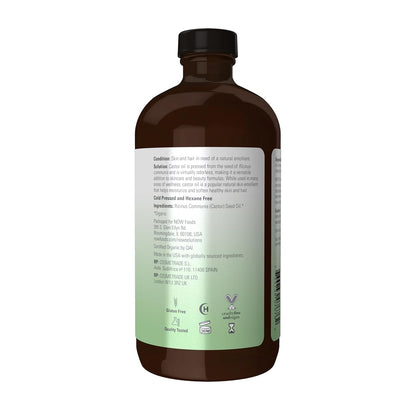 Glass Bottle Castor Oil