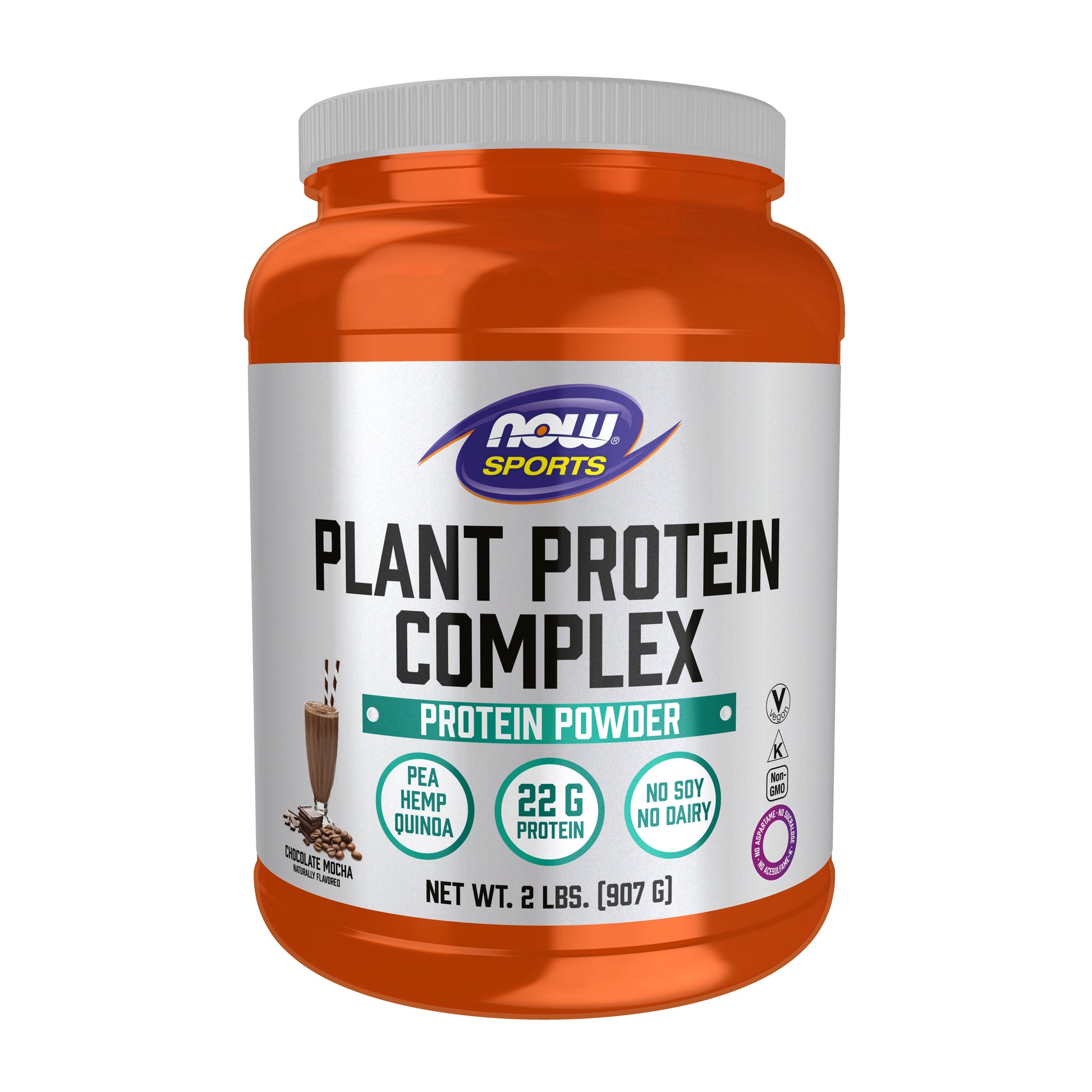 Plant Protein Complex, Chocolate Mocha Powder - 2 lbs.