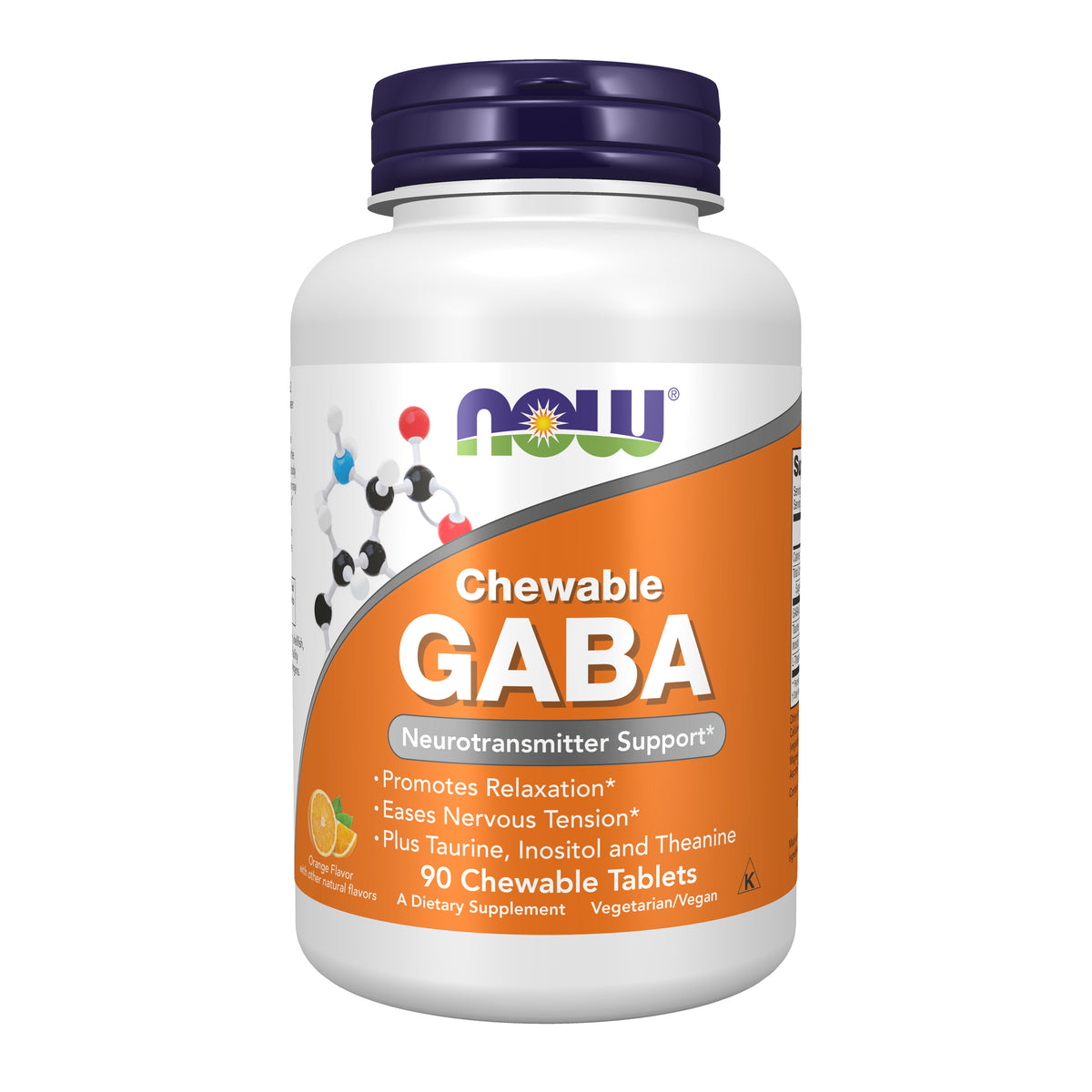 GABA Orange Flavor Chewable - 90 Chewables