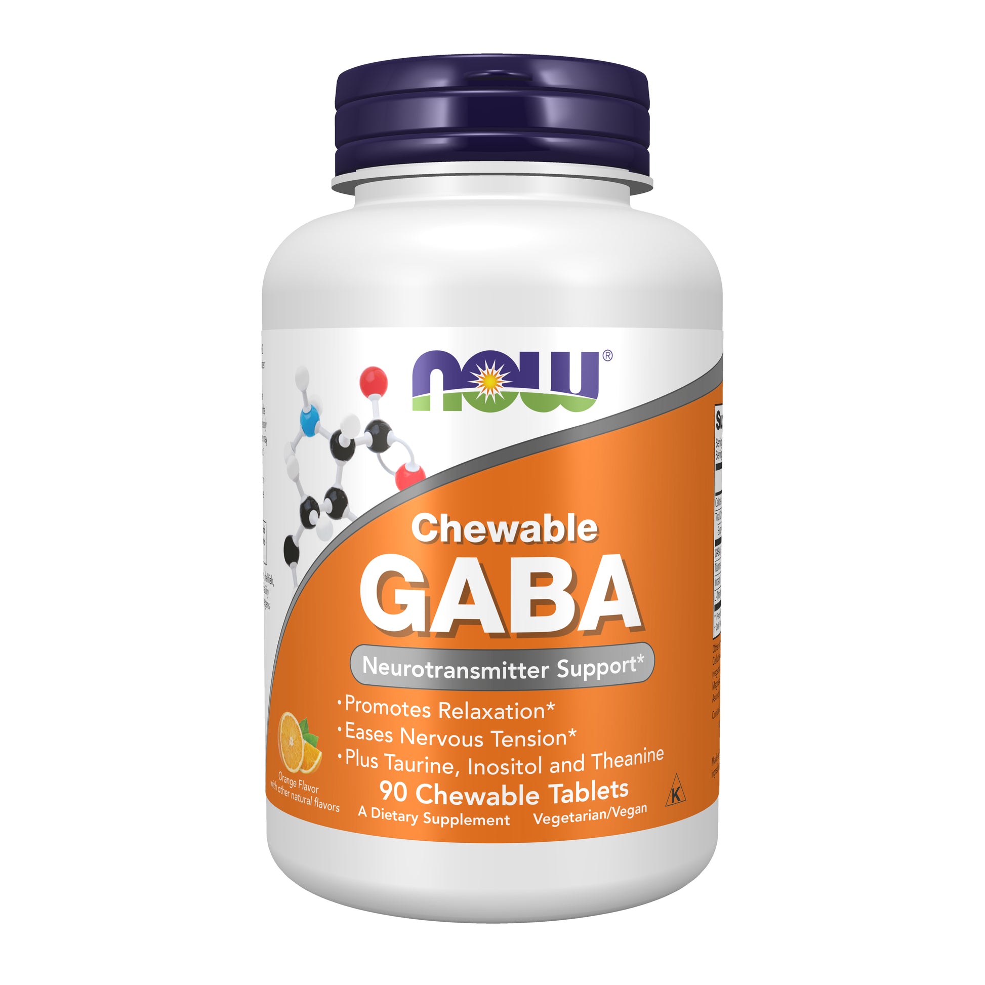 GABA Orange Flavor Chewable - 90 Chewables