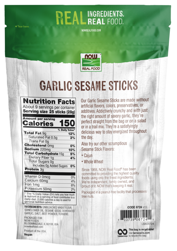Garlic Sesame Sticks