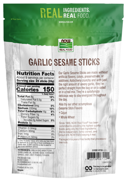 Garlic Sesame Sticks