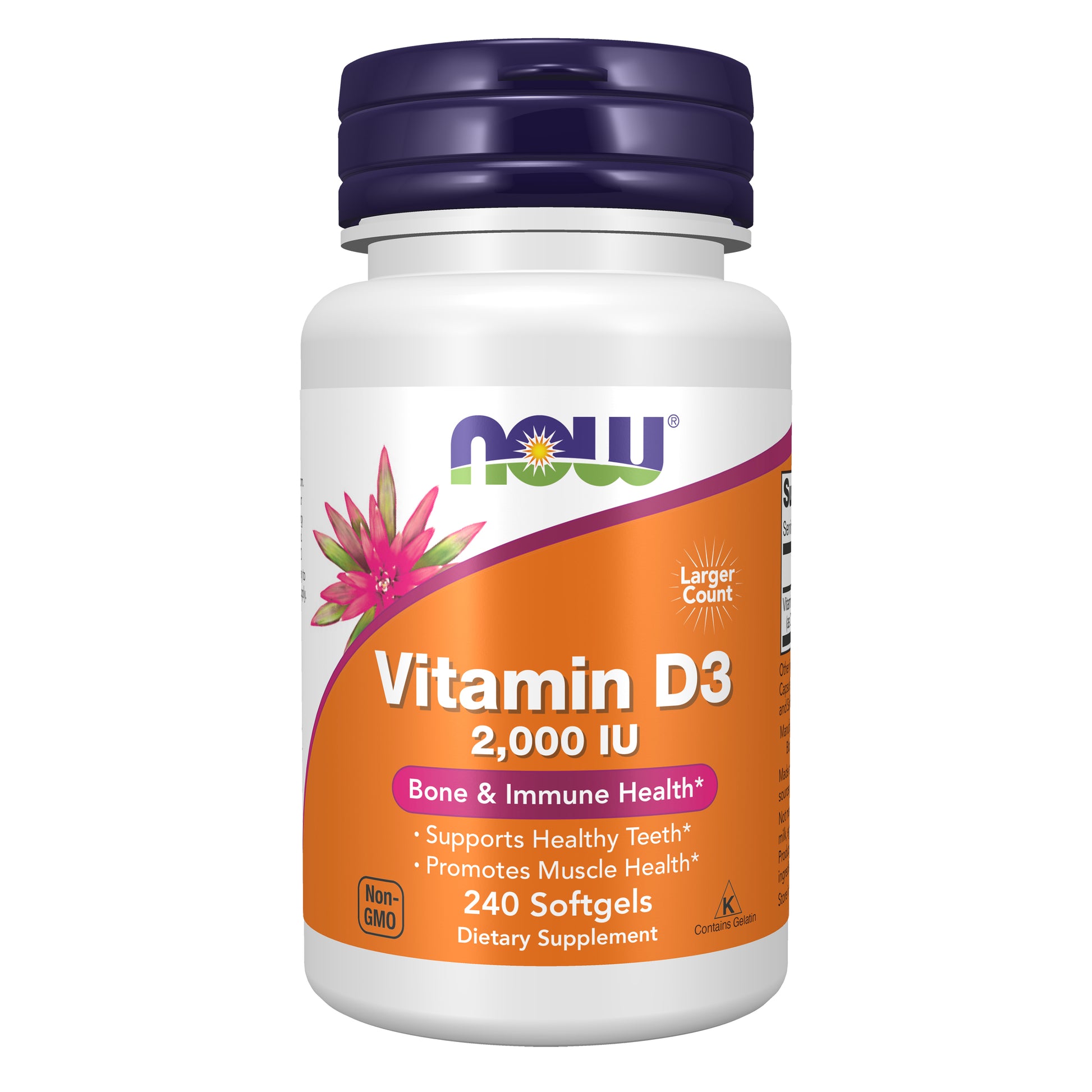Vitamin D-3 2000 IU - 240 Softgels