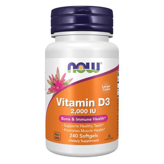Vitamin D-3 2000 IU - 240 Softgels
