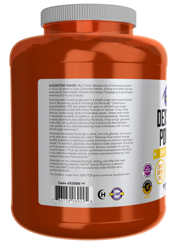 Dextrose Powder | NOW Sports Energy Fuel 10 lbs