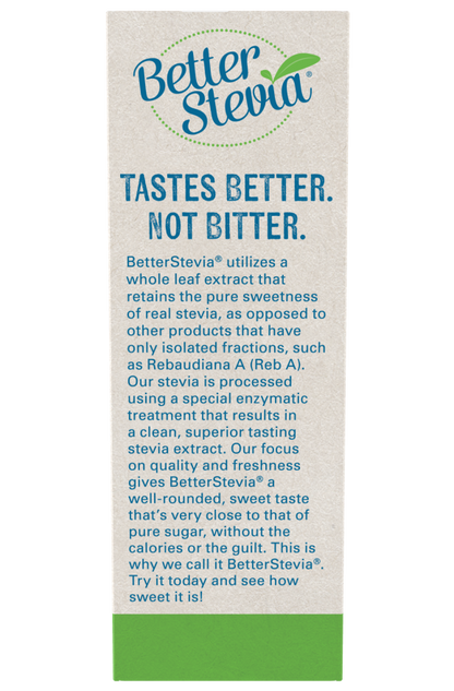 NOW BetterStevia Organic zero-calorie sweetener 75 packets