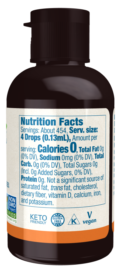 Liquid Stevia Sweetener | NOW BetterStevia 2 oz