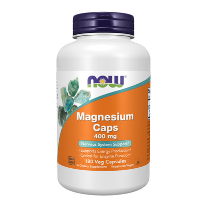 Magnesium 400 mg - 180 Veg Capsules