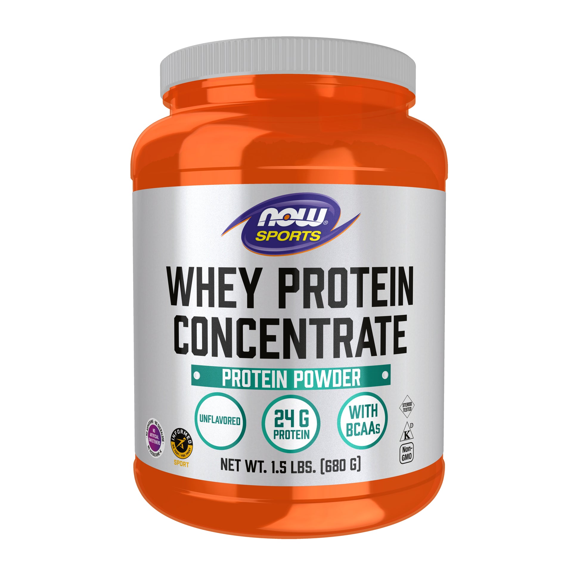 Whey Protein Concentrate Unflavored - 1.5 lbs.