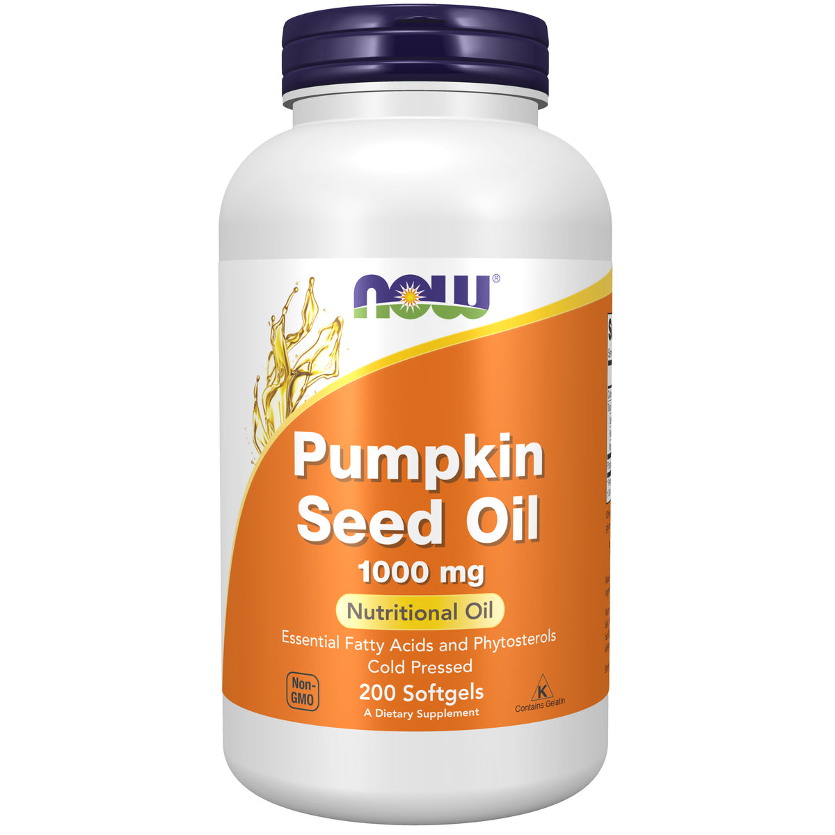 Pumpkin Seed Oil 1000 mg - 200 Softgels