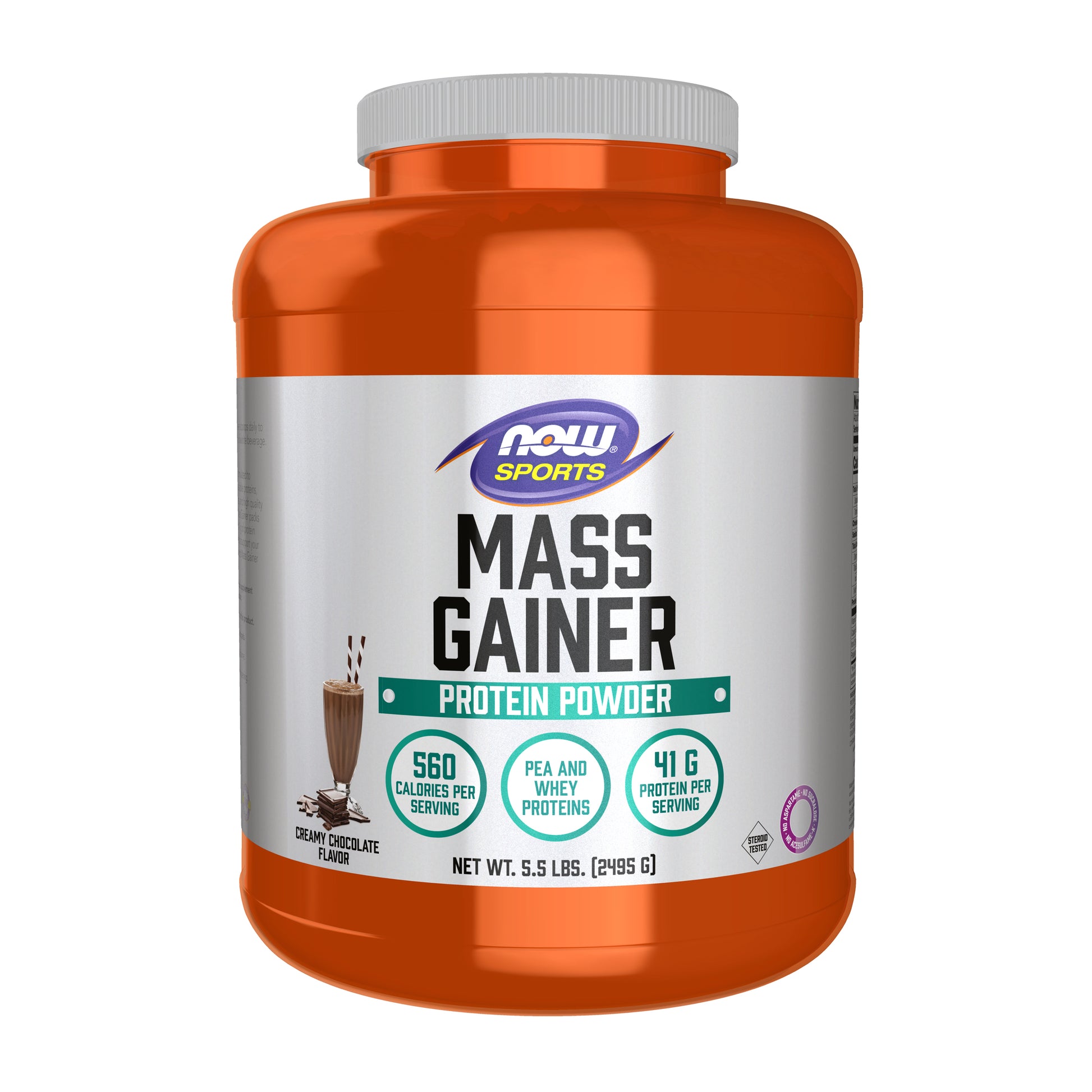Mass Gainer Powder, Creamy Chocolate Flavor - 5.5 lbs.