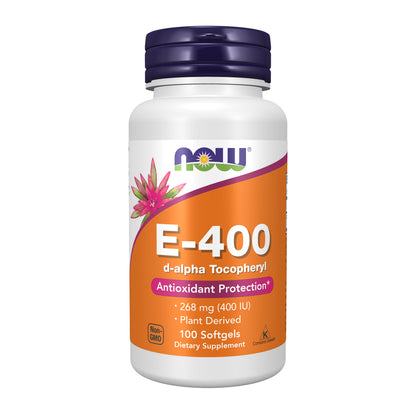 Vitamin E-400 D-Alpha Tocopheryl - 100 Softgels