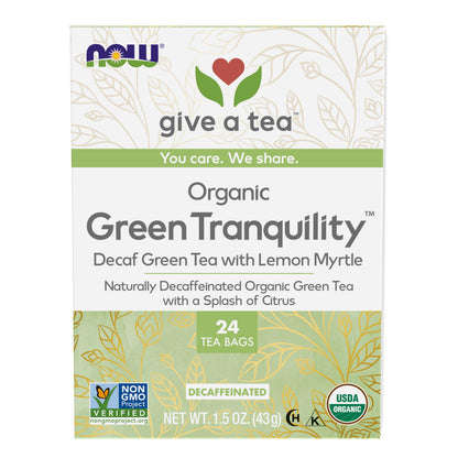 Green Tranquility™ Tea, Organic - 24 Tea Bags