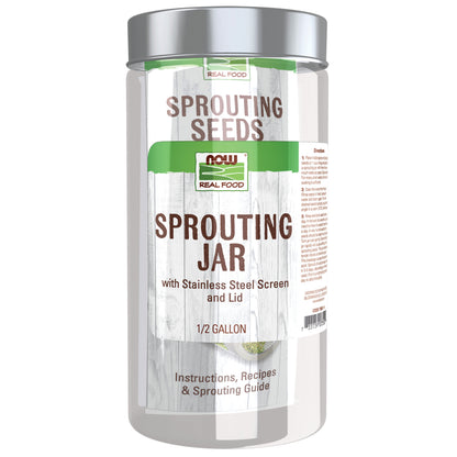 Sprouting Jar - 1/2 Gallon